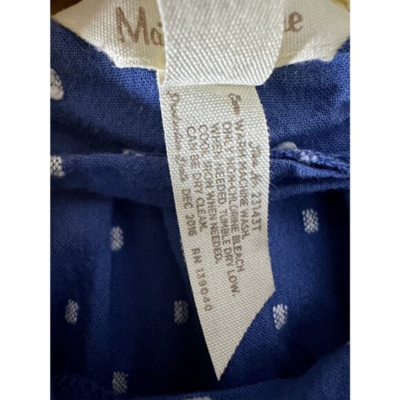 Matilda Jane The Adventure Begins Blue Yellow Wheelbarrow Race Sleeveless Tunic - Picture 8 of 9